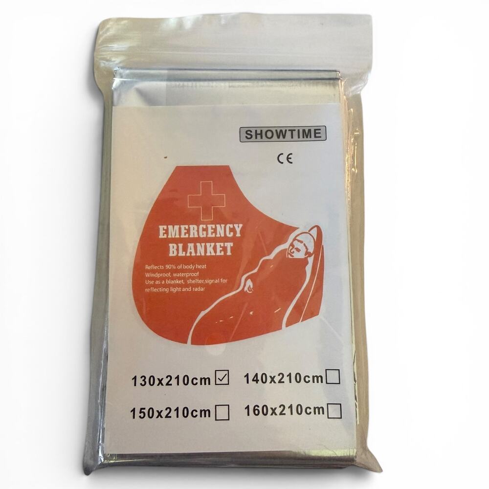 Showtime Emergency Light Weight Blanket 130x120CM